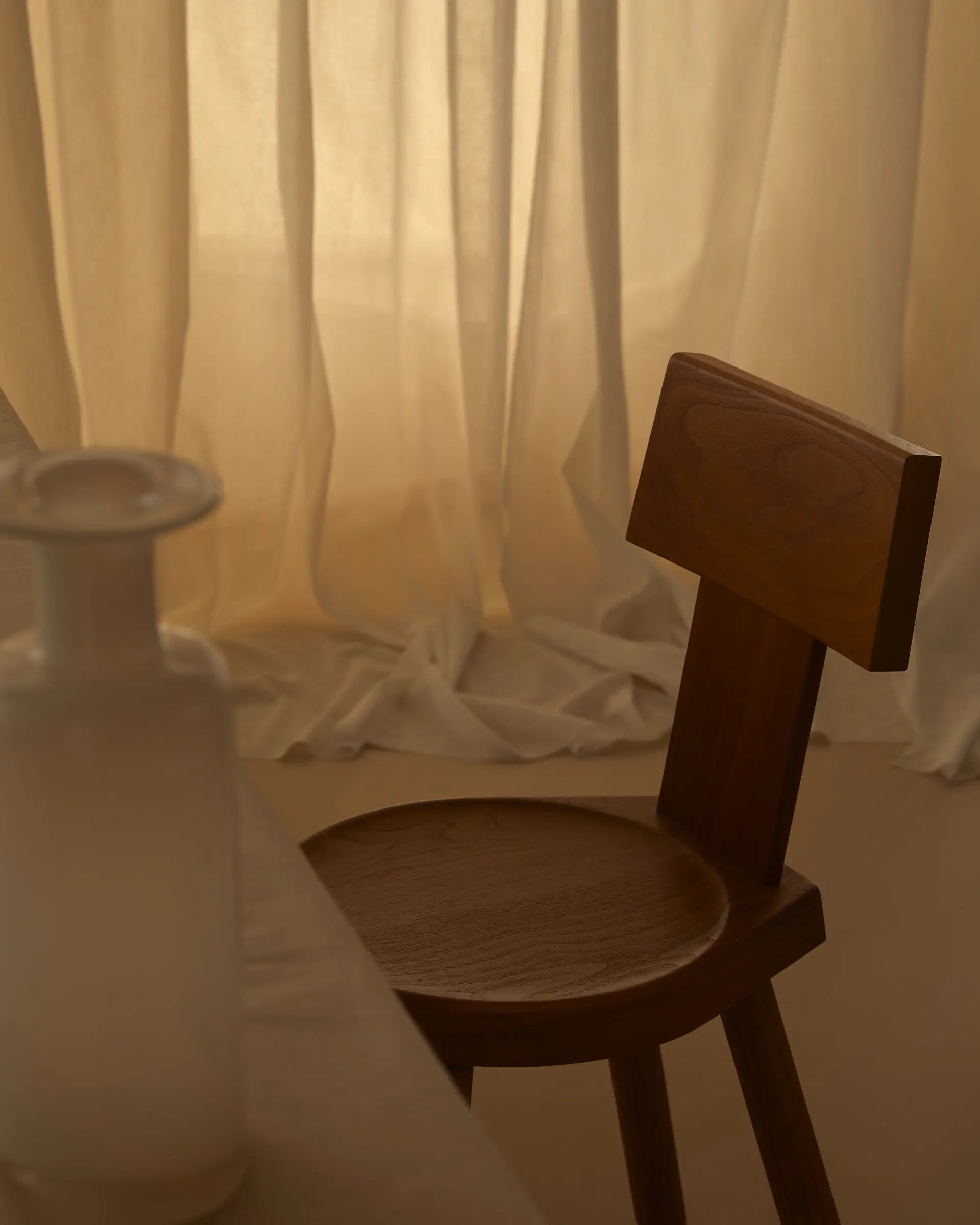 Walnut Alpine Chair